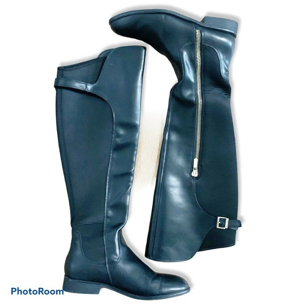 Kenneth Cole reaction knee high boots‎ black